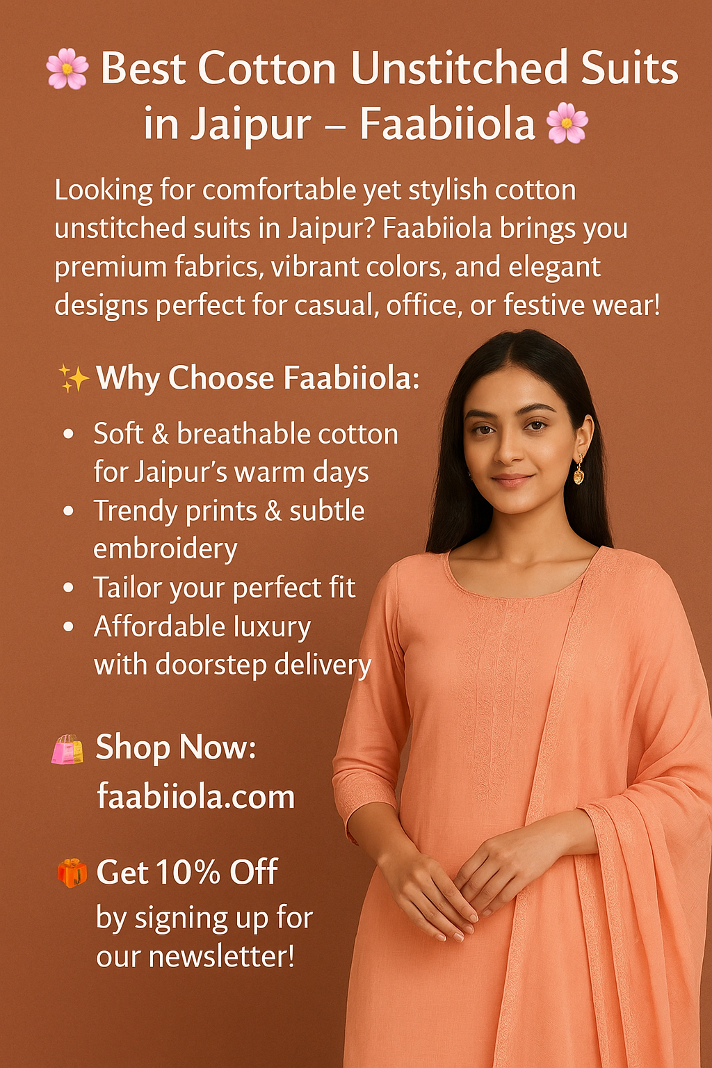 Cotton Unstitched Suits
